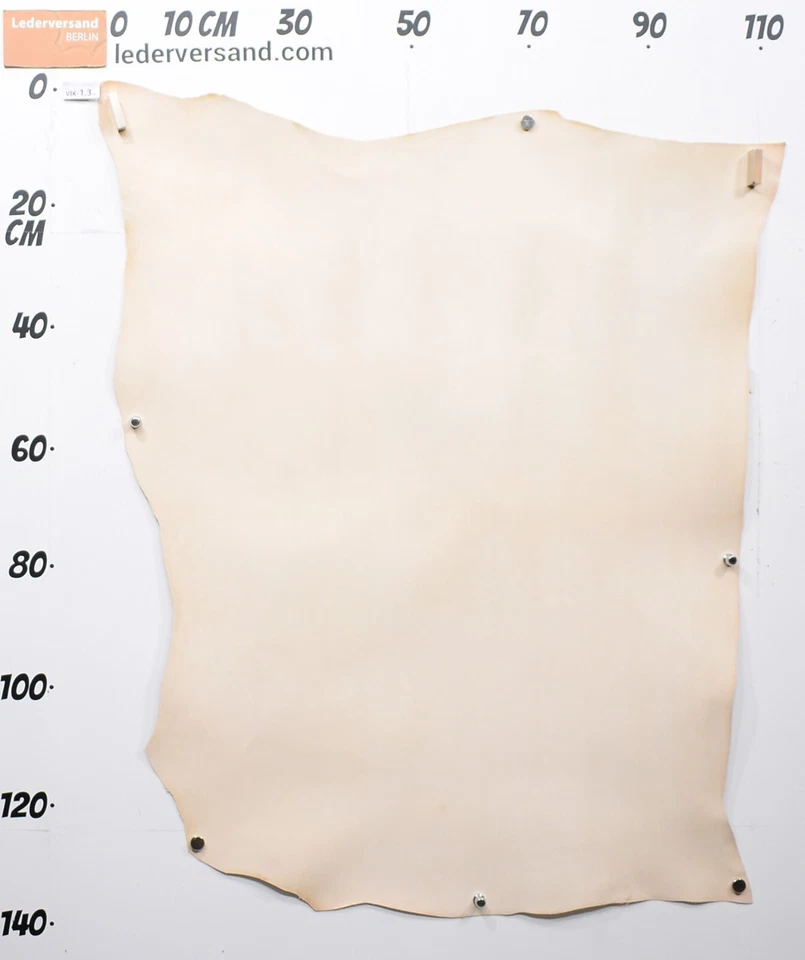 Pflanzlich gegerbtes punzierbares Rindsleder Blankleder Ecopelle 1,2-1,4 mm #vik - Bild 3 von 4