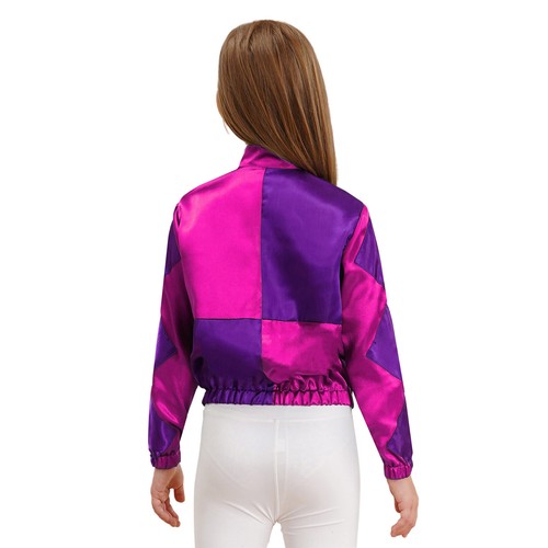 Girls Jacket Carnival Horse Riding Racehorse Costume Top Dress Up Clothes Coat - Picture 23 of 66