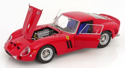KK Scale Models 1962 Ferrari 250 GTO RED W/OPENINGS LARGE CAR 1:12