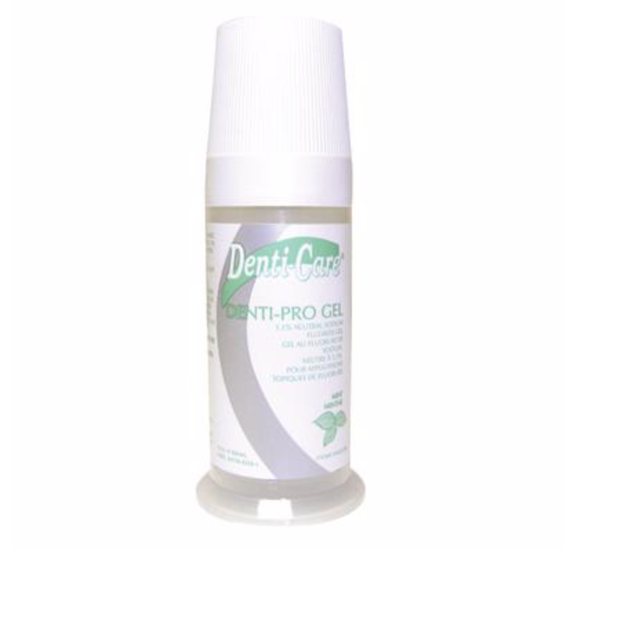 DentiCare ProGel Neutral Sodium Fluoride Gel Mint, Clear Dye Free