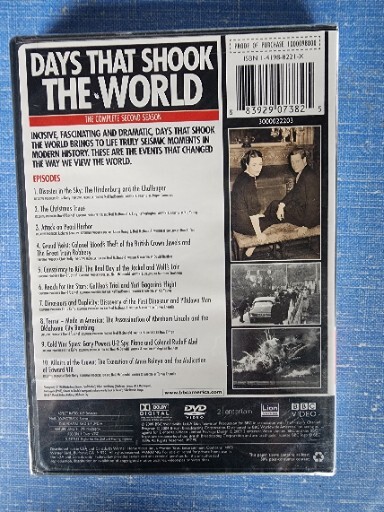 DAYS THAT SHOOK THE WORLD: The Complete Second Season 2nd, 2, DvD