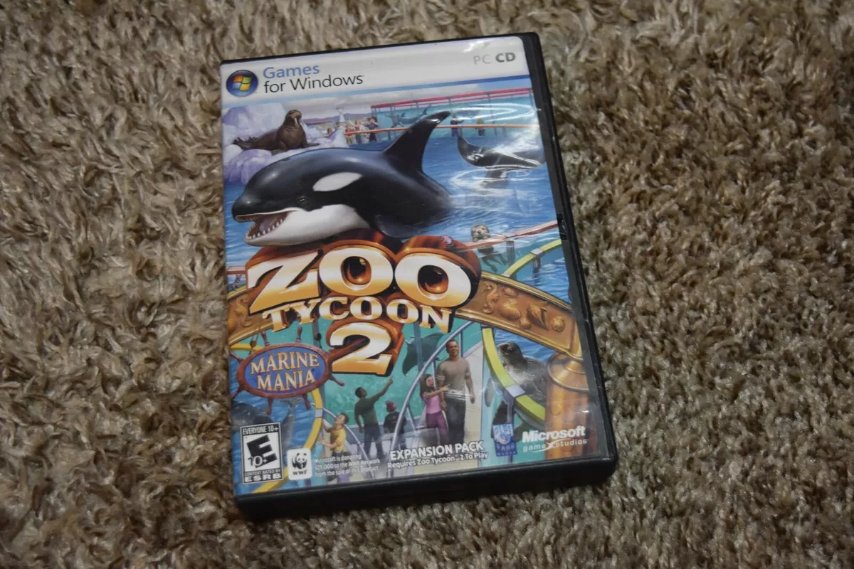 Zoo Tycoon 2 Marine Mania Expansion Pack PC Game