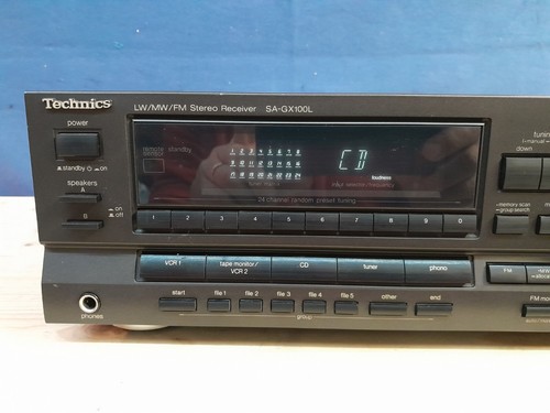 SINTOAMPLIFICATORE TECHNICS SA-GX100L HI-END AM/FM STEREO RECEIVER MADE IN JAPAN - Afbeelding 4 van 17