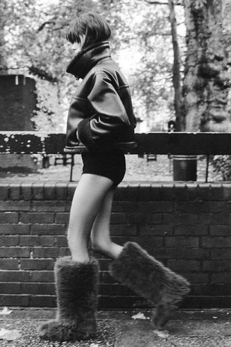 Zara Marrón a la Rodilla Botas de Imitación Piel Talla UK5 EUR38 US7.5 Ref. - Imagen 6 de 6