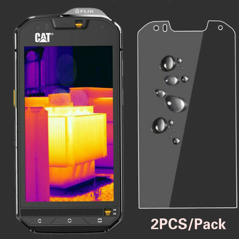 2 Pezzi Pellicola Vetro Temperato Per Cat S75, Pellicola - Foto 5