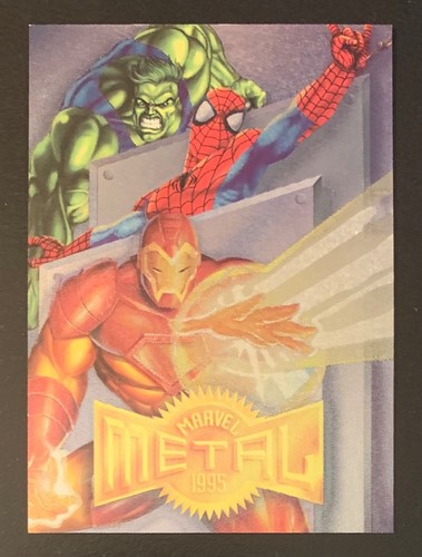 1995 FLEER MARVEL METAL CARDS BLASTER RED / GOLD BASE CARD SINGLES YOU CHOOSE - Picture 163 of 163