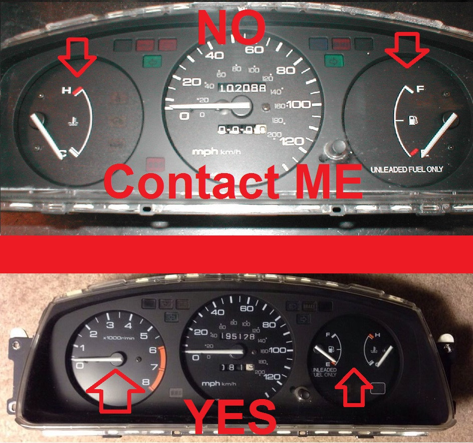 LED KIT for Honda Civic EG 92-95 Gauge Cluster | eBay