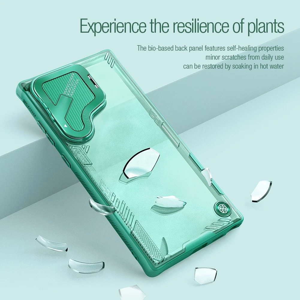 Nillkin Clear Flip Cover Camera Lens Stand Case For Samsung Galaxy S25 S24 Ultra - 第 20/32 张图片