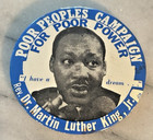 1968 Poor People's Campaign 3.5" Pinback Civil Rights Pin Martin Luther King Jr. — photo 1