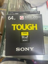 Sony 64GB SF-G Tough Series UHS-II SDXC Memory Card