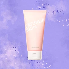 Saturday Skin Rise Shine Gentle Cleanser With Apple Peach FULL SZ 4.05oz NEW