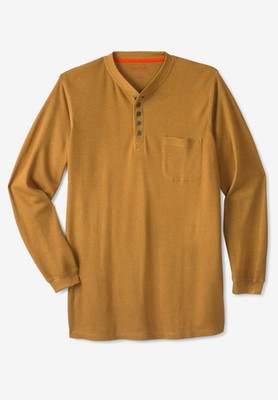 Boulder Creek by KingSize Men's Big & Tall Tall Thermal Pocket Longer-Length