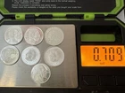 Lot of (7) X 1/10oz Rounds Of Silver