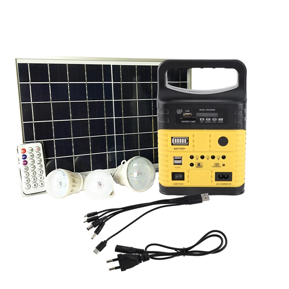 Solar Generator Portable Illumination Function 7500mAh Battery Solar Generator - Bild 2 von 4