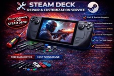 Steam Deck Repair Service Stick Drift Button Issues Upgrades Steam Deck Repair Service Stick Drift Button Issues Upgrades