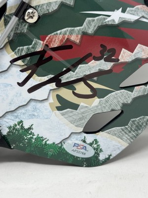 FILIP GUSTAVSSON SIGNED AUTOGRAPH FULL SIZE GOALIE MASK MINNESOTA