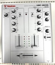 VESTAX VMC-002XL DJ Mixer 2-Channel Analog Controller Excellent Condition