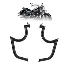 Engine Guard Highway Freeway Crash Bar for Yamaha Vstar Xvs Mustache Black