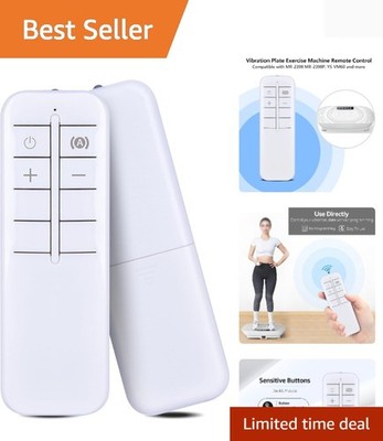 Replacement Remote Control for MERACH Vibration Plate - Easy & Ergonomic Design