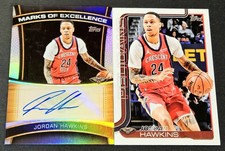 2025-26 Topps Basketball Auto Jordan Hawkins Marks of Excellence #ME-JH Pelicans