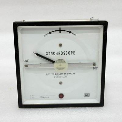 AE SY-144M-SYN SYNCHROSCOPE 110V 50HZ 11KV/110V NEW FAST SHIP FEDEX SY-144M-SYN