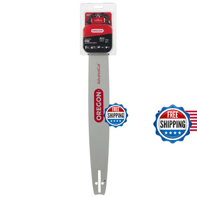 Oregon 584271 PowerCut 20'' Chainsaw Guide Bar & Chain Combo 72DL .050G
