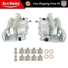 Front Left Right Brake Calipers w/Bracket For Ford F-150 2012-2016 2.7L 3.5L