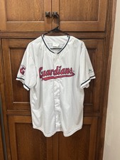 MLB Cleveland Guardians #7 Myles Straw Promo Jersey SGA Adult Men's Size XL NEW