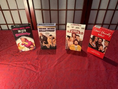 90's Comedy VHS - Lot of 4 - Cassettes In Great Shape - Some Damage To Boxes