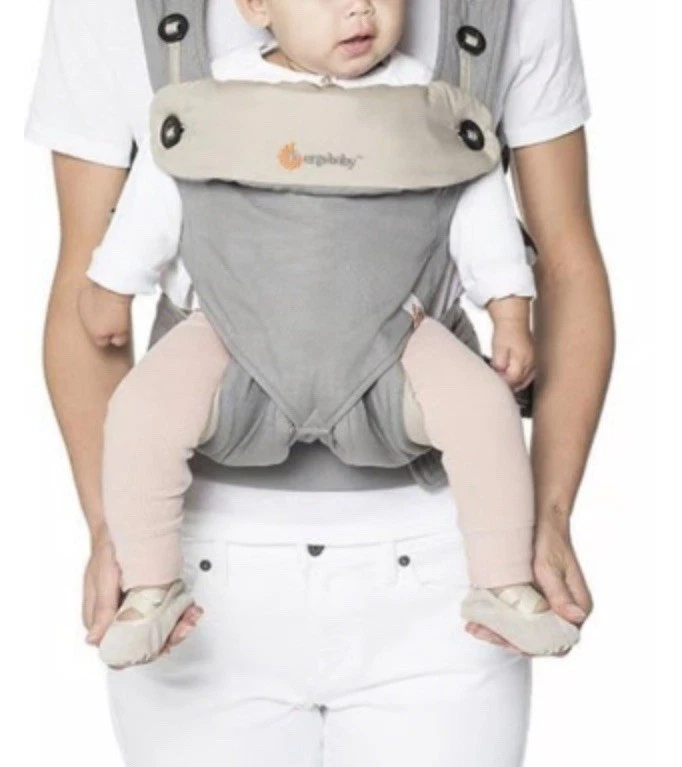 Ergonbaby Four Position 360- Grey- BC360GRYTAU1NL- Baby Body Carrier