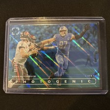 🔥Aidan Hutchinson 2024 Panini Photogenic #96 Blue 30/99 Detroit Lions