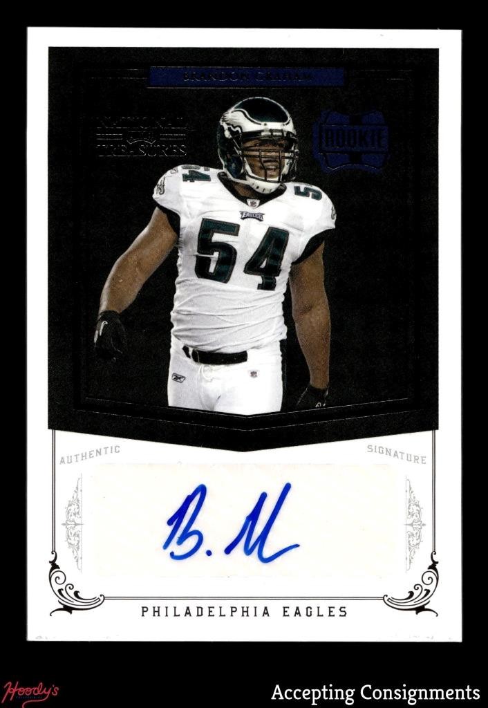 2010 Playoff National Treasures #208 Brandon Graham RC ROOKIE AUTO 76/99