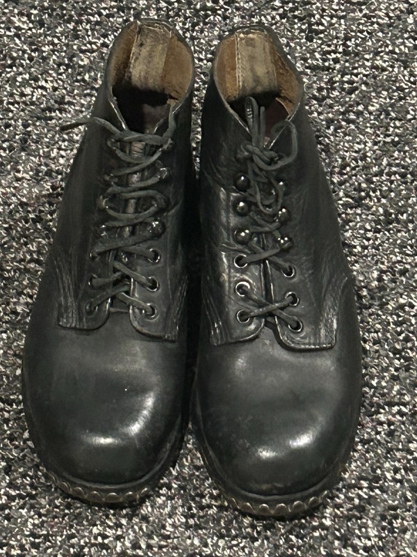 Original WW2 Hungarian Army Low Boots Size 5 (German Style)