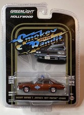 NEW GREENLIGHT HOLLYWOOD 1:64 SHERIFF BT JUSTICES 1977 PONTIAC LEMANS- SERIES 18