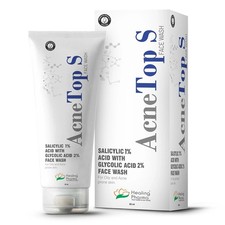 Acnetop S Salicylic Glycolic Acid Face Wash for Oily and Acne-Prone Skin 60ml