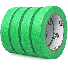4 Pack Green Painter's Tape 1 Inch Wide - Multi-Surface, Indoor  Outdoor 360FT