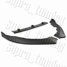 Matt Black Front Bumper Body Kit Spoiler Lip For 2013-2016 Ford Fusion Mondeo