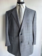 SCABAL LUXURY BESPOKE HAND MADE GRAY SPORT COAT JACKET 52 REGULAR
