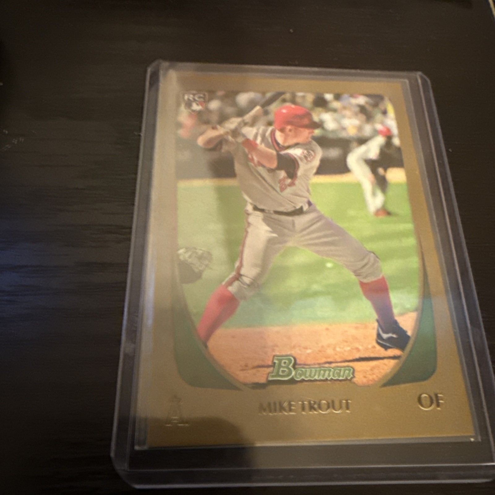 2011 Bowman Draft Mike Trout Gold Rookie RC SP #101 RARE of TOPPS card