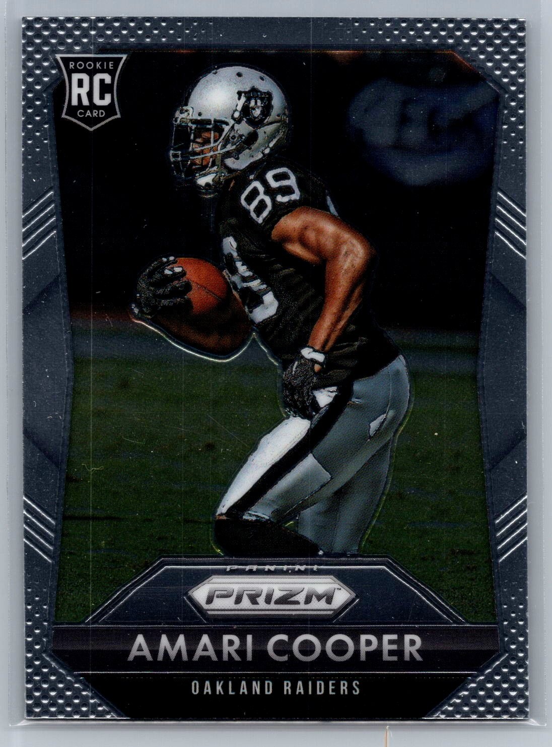 2015 Panini Prizm #201 Amari Cooper Oakland Raiders RC Rookie