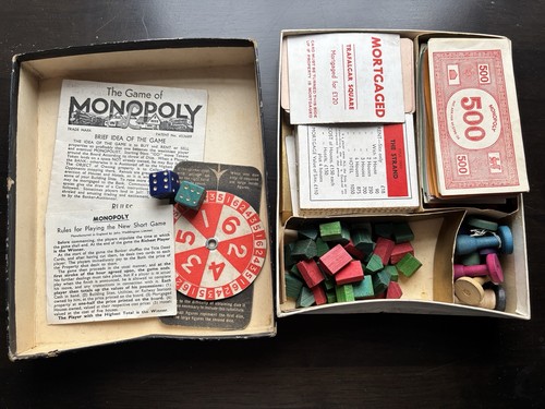 Vintage Waddingtons - Monopoly Board Game Good Condition - Picture 2 of 4