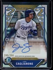 2024 Bowman Draft Jac Caglianone Class of ’24 Auto #245/250