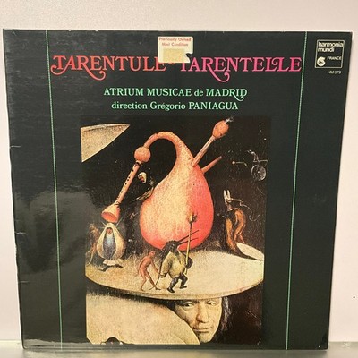 Atrium Musicae de Madrid - Tarentule Record 1976 Harmonia Mundi France GF NM