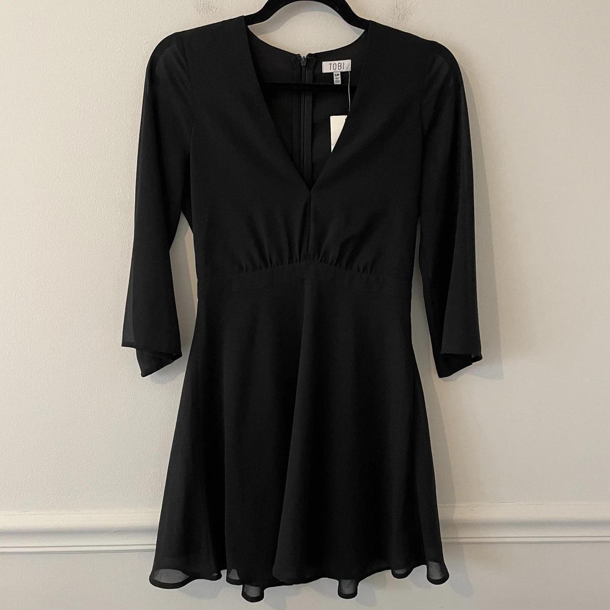 slim fit dress slacks Marie Oliver Tobie Dress Navy / XXS