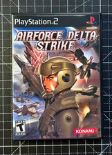 PlayStation 2 PS2 Airforce Delta Strike Custom Case - NO Game or Manual