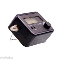 SATELLITE FINDER SIGNAL METER + 22Khz DIRECTV SAT HD LNB DISH NETWORK BELL SHAW