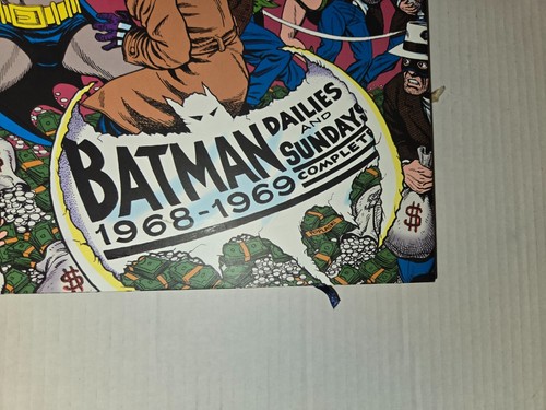 DC Batman avec Robin l'âge d'argent quotidiens et dimanches 1968-1969 couverture rigide - Photo 3 sur 4