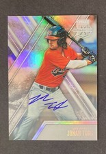 2017 ELITE EXTRA EDITION JONAH TODD AUTOGRAPHED CARD #196 - #W121023J