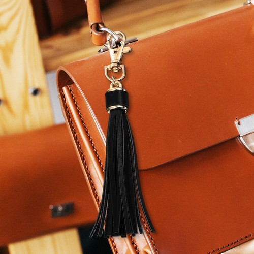 10 Pcs Tassel Pendant Woman Miss Bag Decoration Key Chain Accessories - Imagen 5 de 11