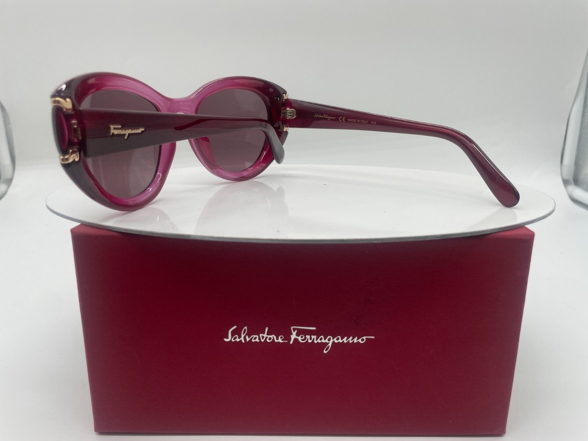 Salvatore Ferragamo SF818S 605 Burgundy Gradient Women display picture 1
